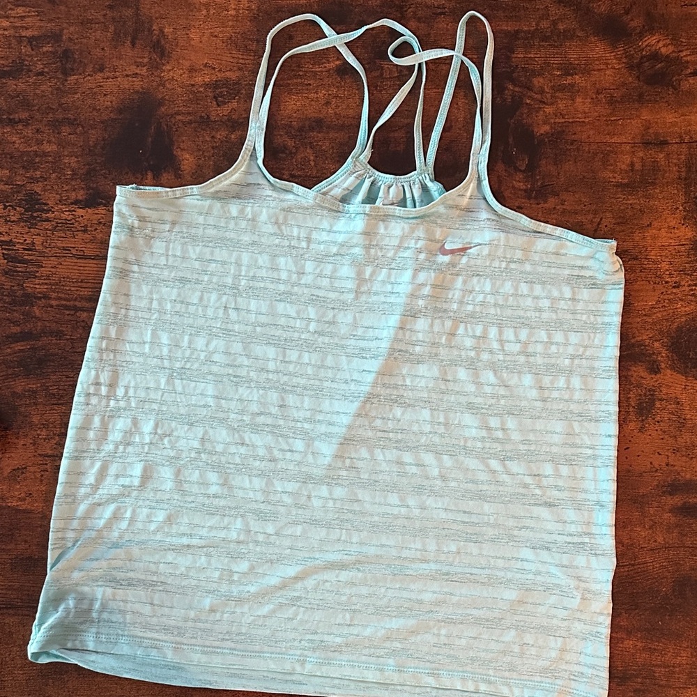 Nike Light Blue Women's Tank Top